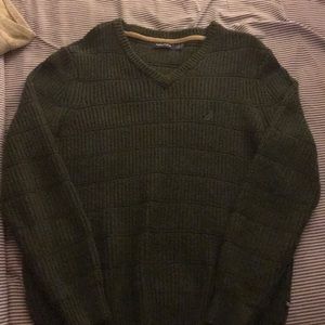 Green Nautica Sweater